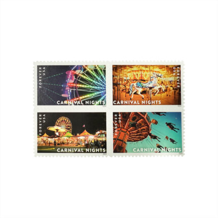 Carnival Nights Stamps, Forever 73c|Multiple Stamp Designs
